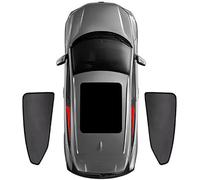 HARIN Voiture Vitres Latérales Pare-Soleil pour Alfa Romeo Stelvio 2017-2023, Avant ArrièRe FenêTre LatéRale Bloquer Les Rayons UV Thermo-Isolante Pare Soleil,B/2 Rear Windows