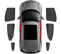 HARIN Voiture Vitres Latérales Pare-Soleil pour Audi A4 B9 Avant B9 2017-2023, Avant ArrièRe FenêTre LatéRale Bloquer Les Rayons UV Thermo-Isolante Pare Soleil,G/6 Side Windows