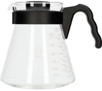 HARIO Cafetière V60-03 1 l - Verseuse à café en verre / Pot à café / Récipient à café