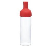 Hario fib-75 750 ml en verre filter-in bouteille vin style théière, red, 10 x 10 x 25 cm G