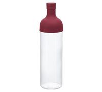 HARIO FIB-75-CR-BB Bouteille à thé avec insert filtre, 750 ml, rouge canneberge
