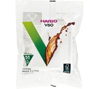 Hario - Filtre À Café Blancs X100 Pour Dripper 1 À 2 Tasses