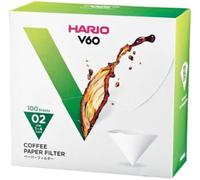 Hario - Filtre À Café Blancs X100 Pour Dripper 1 À 4 Tasses