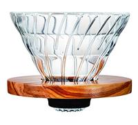 Hario V60-02 goutteur en verre Olive VDG-02-OV