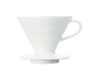 Hario Goutteur de café V60 Size 01 Céramique Blanche