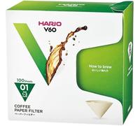 Hario Misarashi Lot de 100 filtres en papier pour cafetière goutte-à-goutte 01