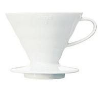 Hario - porte-filtre en céramique blanche v60 - 02 G