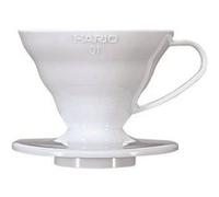porte-filtre en plastique pour machine à café, blanc, size 01