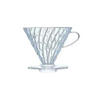 Hario Porte-filtre en plastique pour machine à café, claire, Size 03