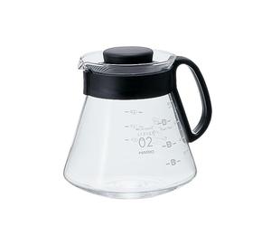 Hario | Range Server V60 pour Micro-Ondes | Noir | 600 ML