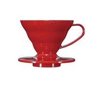 4977642736665 Hario V60-01 Ceramic Coffee Dripper Red Hario