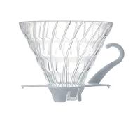 Hario V60-02 goutteur en verre blanc VDG-02W