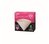 Hario V60 Filtres à café - taille 02 couleur marron (VCF-02-100MK) - 100 pièces