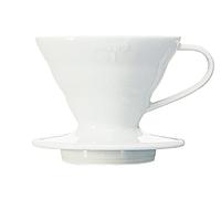 Hario V60 Machine à café en céramique avec bec verseur Blanc Taille 01