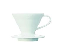 Hario V60 Machine à café en céramique avec bec verseur Blanc Taille 01