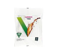 Hario Filtres à café VCF-01-100M – Papier blanc Taille 03 – Lot de 100
