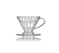 HARIO VDR-01-T Filtre transparent 01 Filtre à café transparent pour 1 à 2 tasses Fabriqué au Japon
