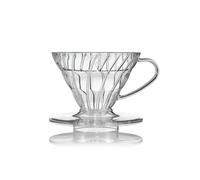 HARIO VDR-01-T Transparent Dripper 01 Clear Coffee Hand Drip 1 à 2 tasses Fabriqué au Japon