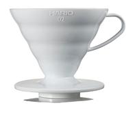 Hario Porte-filtre en plastique pour machine à café, blanc, Size 02