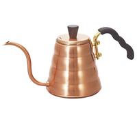 HARIO VKBR-90-CP V60 Bouilloire goutte ?goutte, cuisini鑢e ?gaz en cuivre Vono, utilisation pratique, 600 ml, fabriqu閑 au Japon