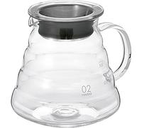 Hario XGS-60TB V60 Pot à café en verre 600ml, transparent