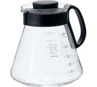 Hario XVD-80B, 0,8 l, Verre, Polypropylène (PP), Noir, Transparent, 143 mm, 132 mm, 145 mm