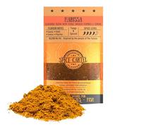 Harissa de Spice Cartel. Mélange d'épices tunisien classique pour une saveur nord-africaine, idéal dans un tajine. Sachet refermable de 100 g. Plus de 3 kg de protéines. Mélange artisanal de qualité s