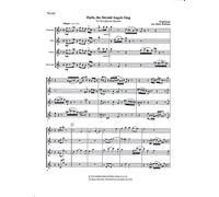 Hark, The Herald Angels Sing for Saxophone Quartet by Mark Watkins