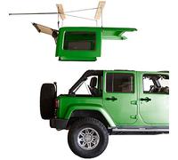 HARKEN Palan de rangement pour toit rigide Jeep avec 6 boutons en T pour un retrait rapide du toit rigide | Compatible Wrangler et Gladiator | Avantage mécanique 6:1