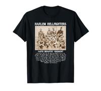 Harlem Hellfighters Vintage Black History WWI WWI Military T-Shirt