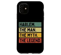 Harlem The Man The Myth The Legend Citation personnalisée Amusante Coque pour iPhone 11