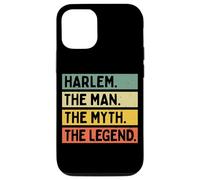 Harlem The Man The Myth The Legend Citation personnalisée Amusante Coque pour iPhone 12/12 Pro