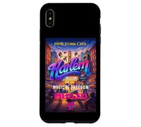 Harlem Vibes, Cool New York Harlem Street Music Free Style Coque pour iPhone XS Max