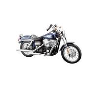 Maisto - Modèle réduit de moto Harley-Davidson 06 FXDBI Dyna Street Bob 1:12 Noir