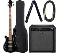 Harley Benton Harley Benton B-450LH BK Progressive Bundle