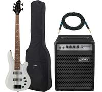 Harley Benton Harley Benton B-550 White Prog w/Warwick