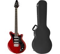 Harley Benton Harley Benton BM-75 Trans Red Deluxe w/Case