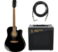 Harley Benton Harley Benton CLD-60SCE BK Cust. Line Bundle