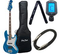 Harley Benton Enhanced MJ-4EB Lake Bl Bundle