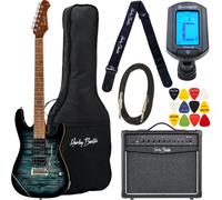 Harley Benton Harley Benton Fusion-III HSH Roasted FBLB