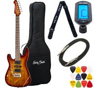 Harley Benton Harley Benton Fusion-III LH HSH EB FB Bundle