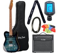 Harley Benton Harley Benton Fusion-T HH HT Roasted Bundle