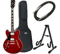 Harley Benton Harley Benton HB-35Plus LH Cherry Bundle