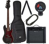 Harley Benton Harley Benton PB-Shorty SBK Standard Bundle