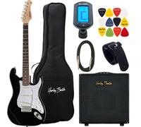 Harley Benton Harley Benton ST-20 BK Std.DNAFX AmP15 Set
