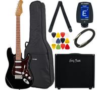 Harley Benton Harley Benton ST-62BK DNAFX AmP20 Set