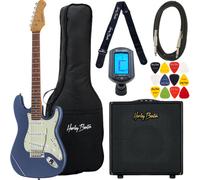 Harley Benton Harley Benton ST-62CC LPB DNAFX AmP15 Set