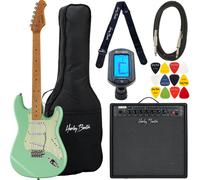 Harley Benton – ST-62CC MN – Seafoam Gree – Bundle
