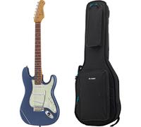 Harley Benton Harley Benton ST-62CC RW L. Pl. Blue Bundle