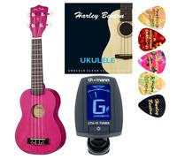 Harley Benton Harley Benton UK-12 Stain Ash Purple Bundle